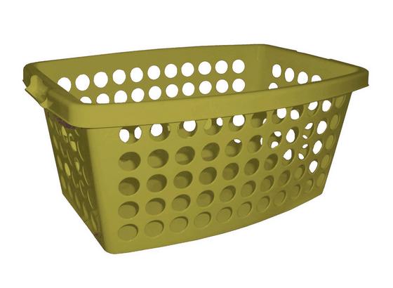 Wäschekorb Carmen 40 Liter - Hellgrün, KONVENTIONELL, Kunststoff (56/39/22cm) Wäschekorb Carmen 40 Liter - Hellgrün, KONVENTIONELL, Kunststoff (56/39/22cm)
