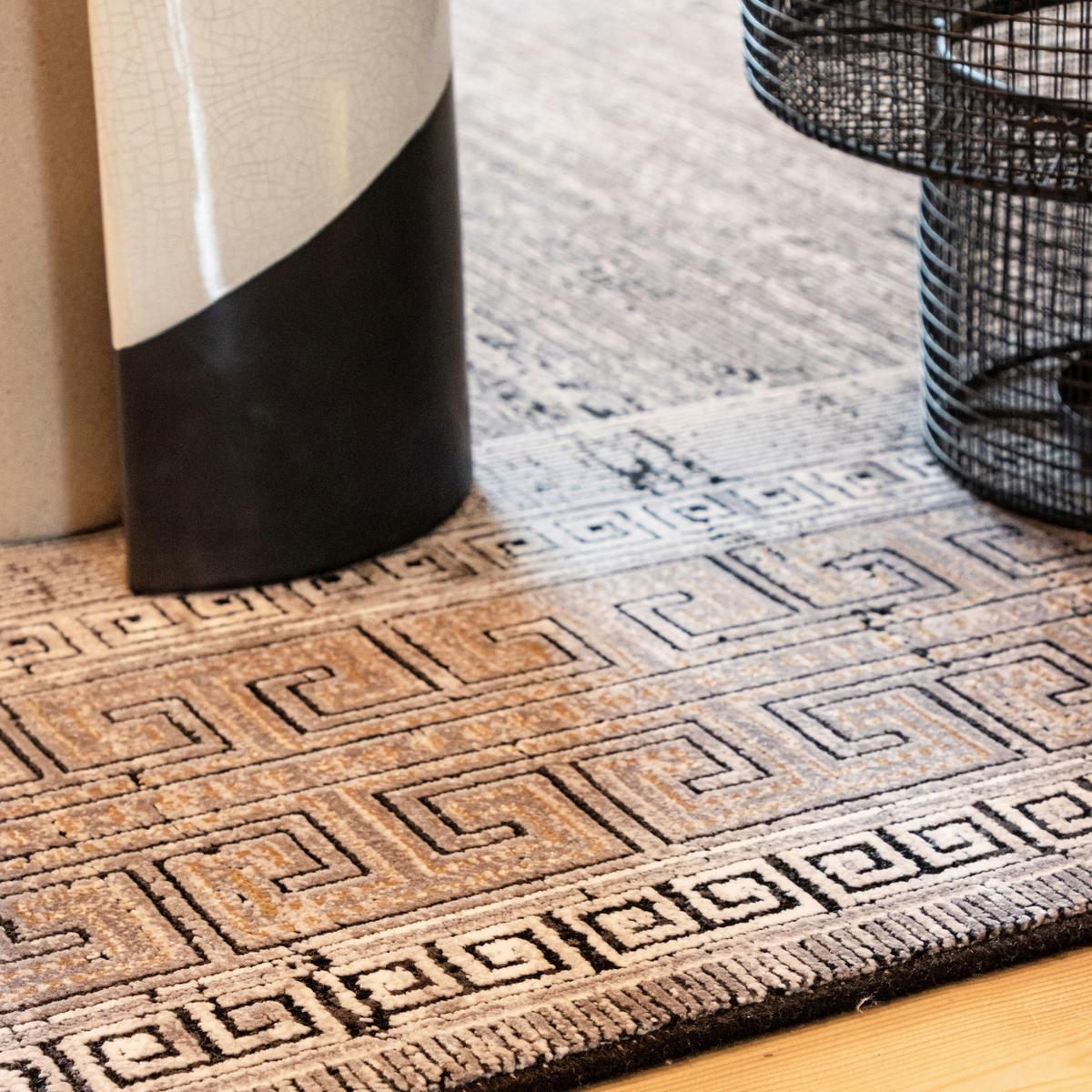 Webteppich My Eden Of Obsession - Beige/Grau, Design, Textil (120/170cm) - Obsession