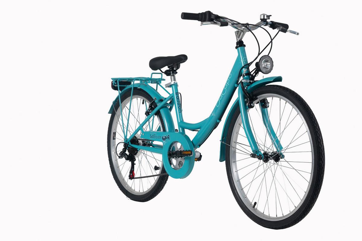 Kinderfahrrad 24'' DaCapo grün - Grün, Basics, Metall (25/140/60cm)