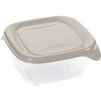 Ételtároló Doboz Fresh&go Kb. 0,8l - homokszínű, Basics (15.5/15.5/5.5cm) - Curver