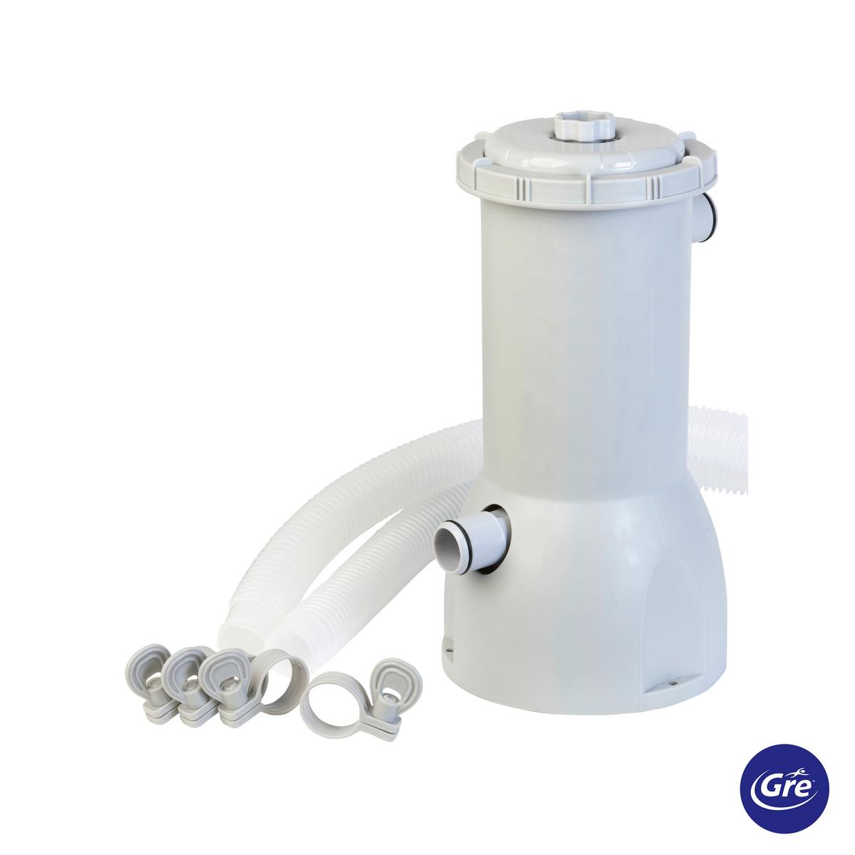 Filterpumpe Kartuschenfilter - Weiß, KONVENTIONELL, Kunststoff (19,3/12,4/35cm) - Gre