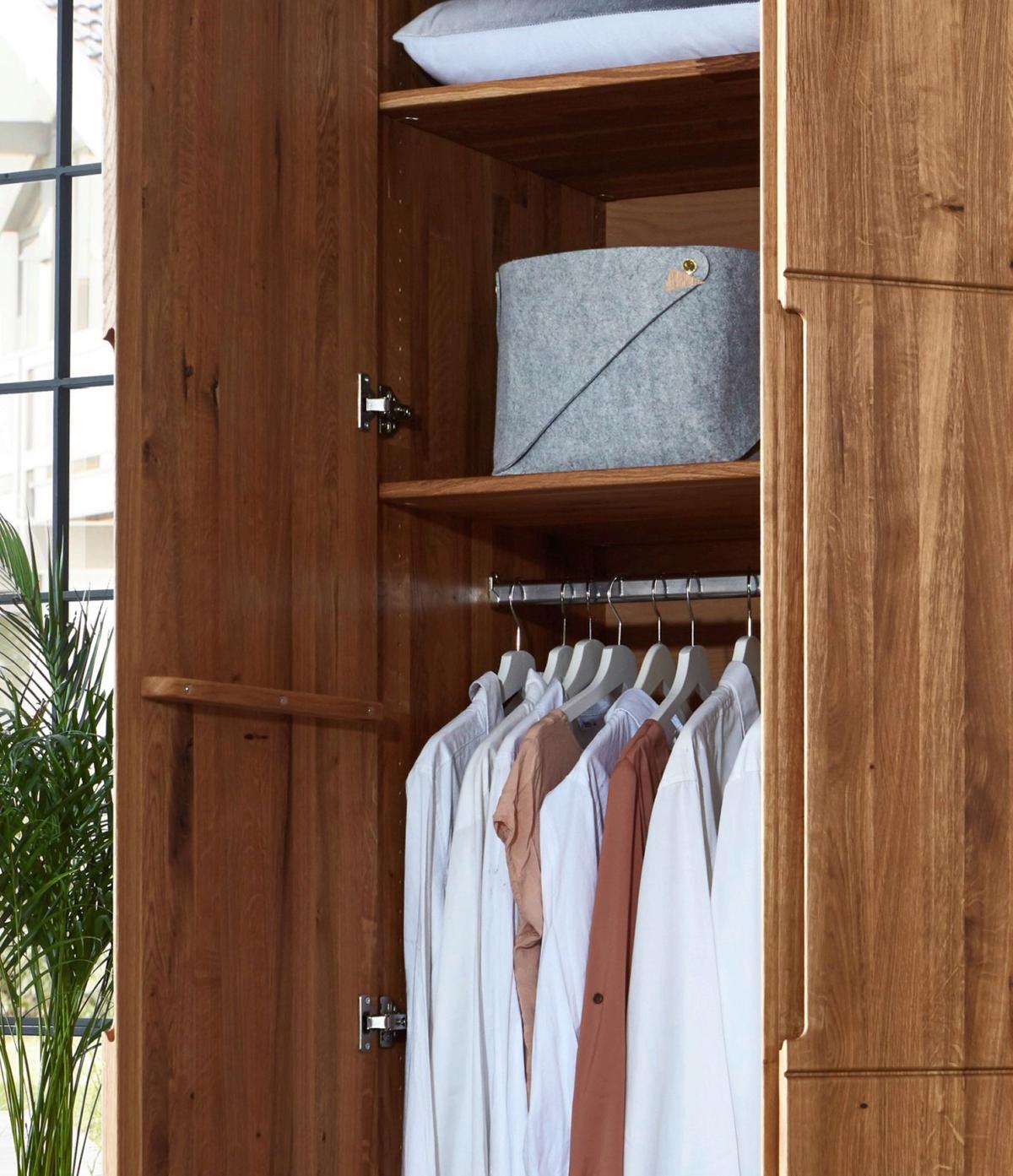 Drehtürenschrank Joja, Wildeiche B: 102 Cm - Wildeiche, MODERN, Holz (102/223/62cm) - MID.YOU