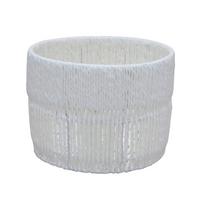 Košík CASEI ROUND -M- CASEI ROUND - biela, Konventionell, kov/papier (23/17cm) - Mömax