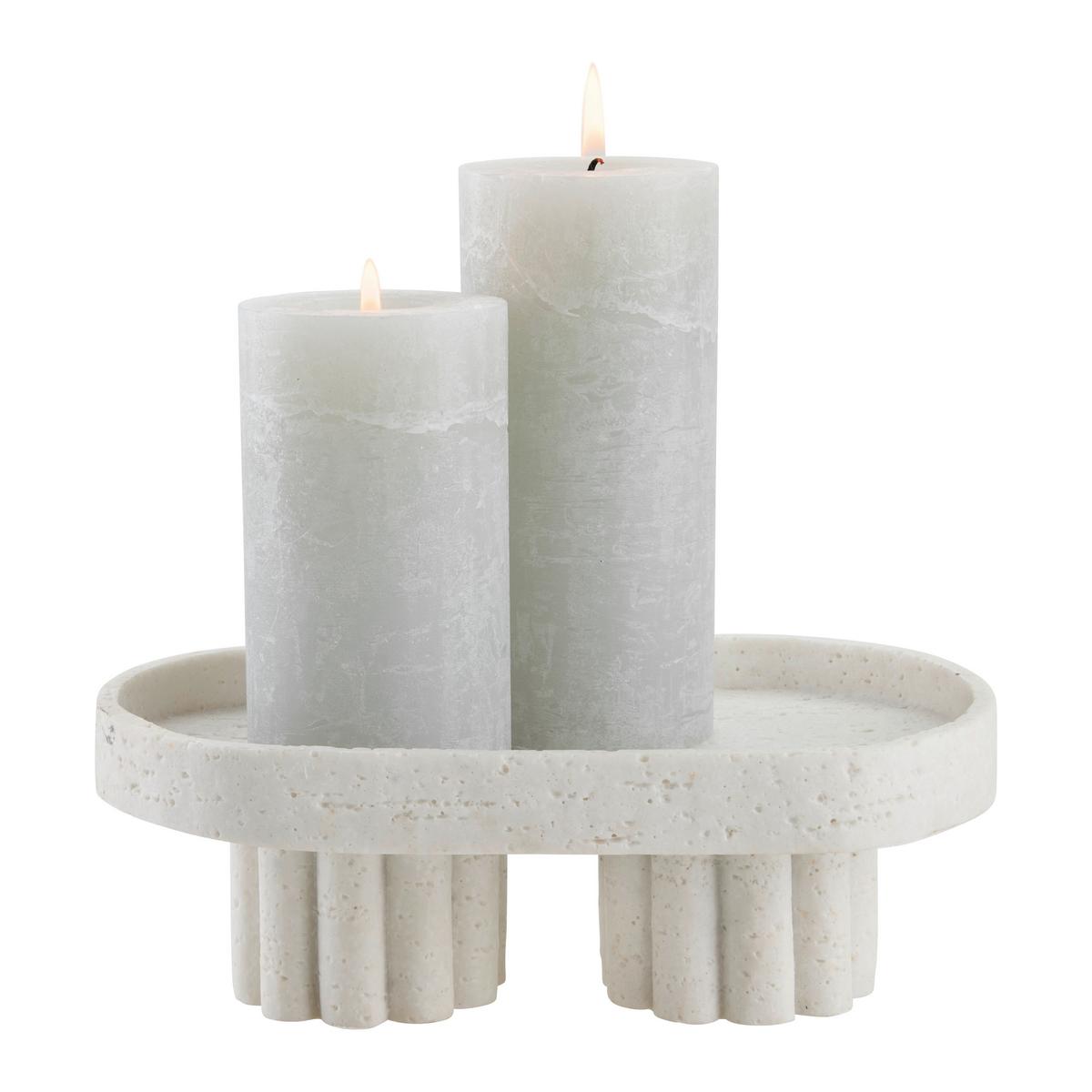 Dekoračná miska GERRY - biela, Basics, plast (23,3/8,2/15cm) - Mömax