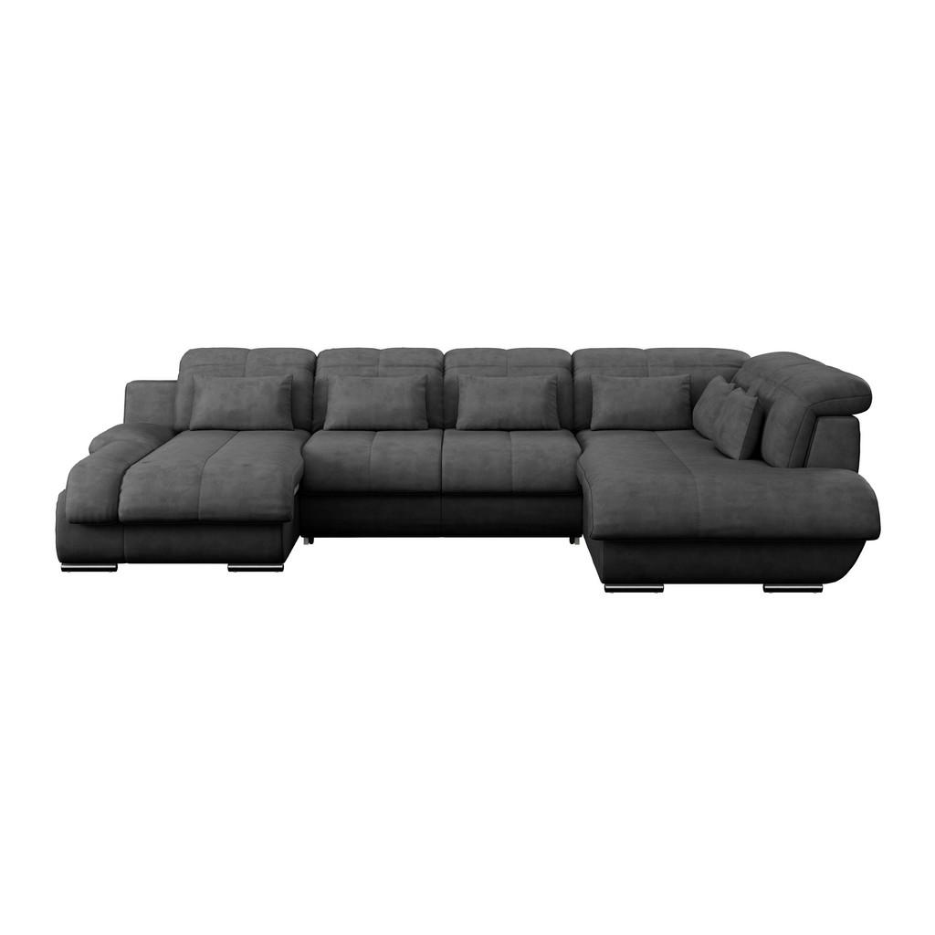 Wohnlandschaft Multi mit Schlaffunktion Anthrazit