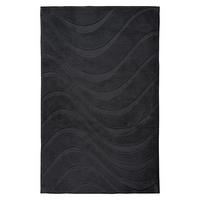 Badematte Ocean Touch Schwarz - Basics (50/90cm) - Kayoom
