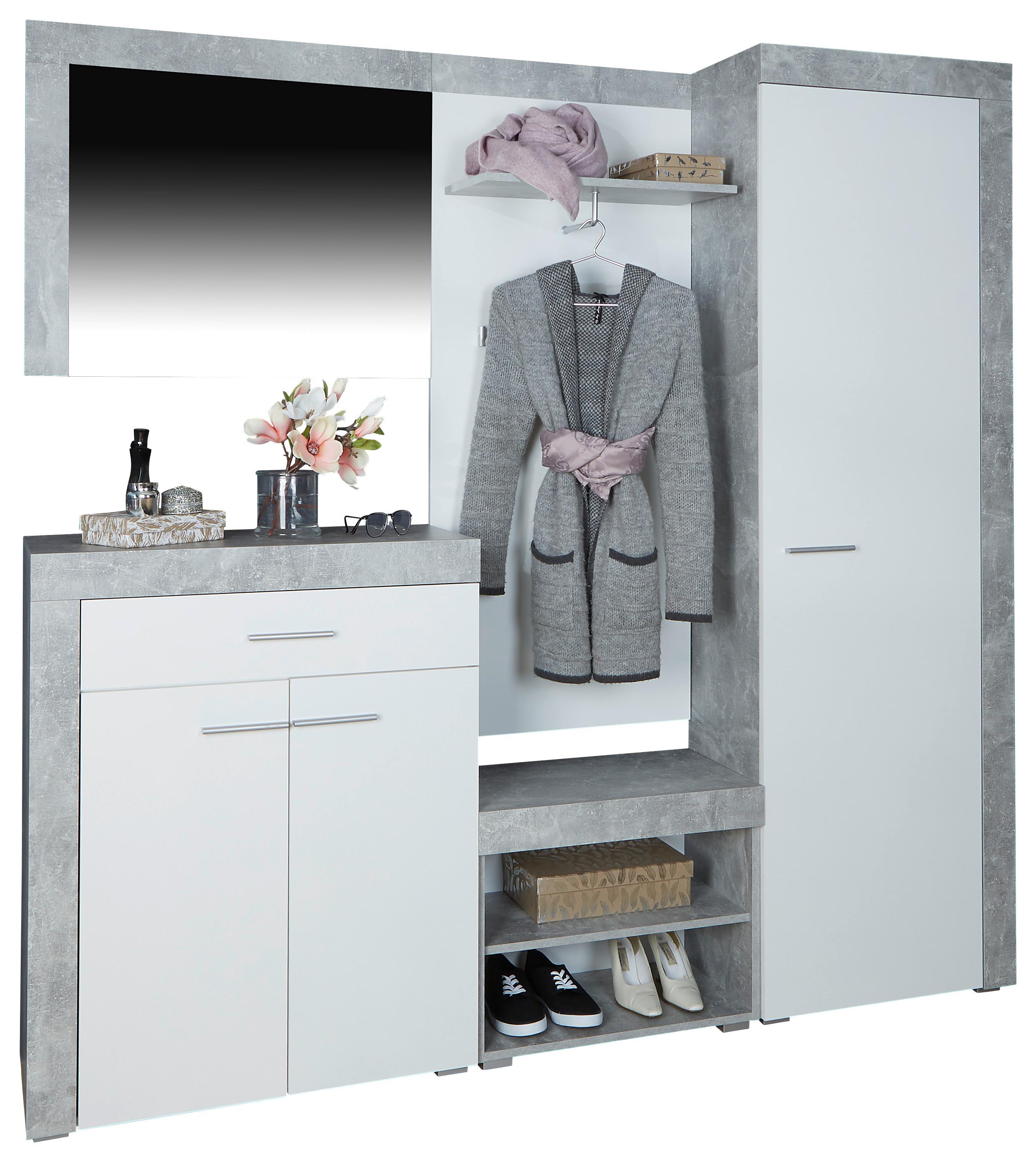 Poco Garderobe Betonoptik