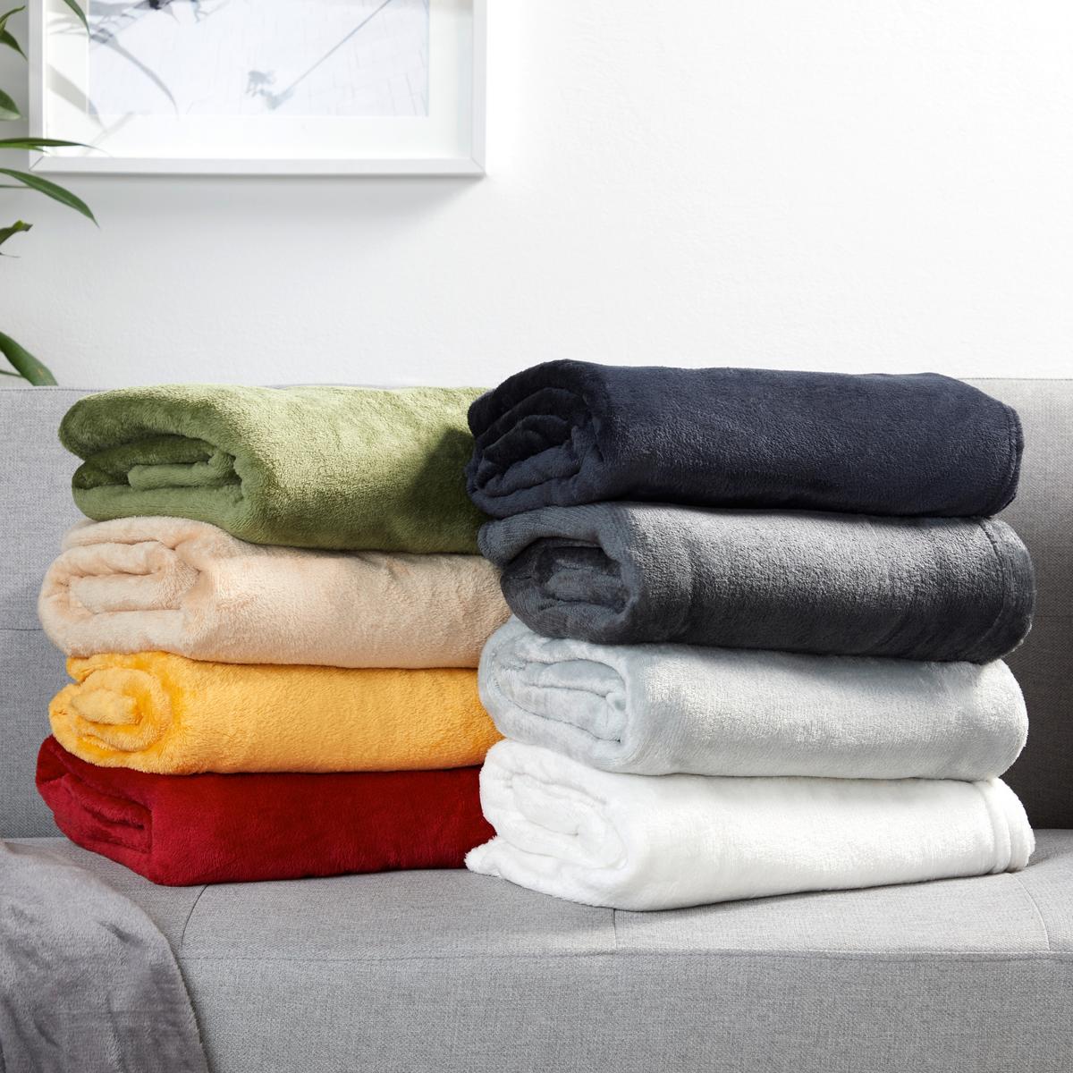 Kuscheldecke Marlies Sandfarben 150x200 cm Flanell - Sandfarben, MODERN, Textil (150/200cm) - Luca Bessoni