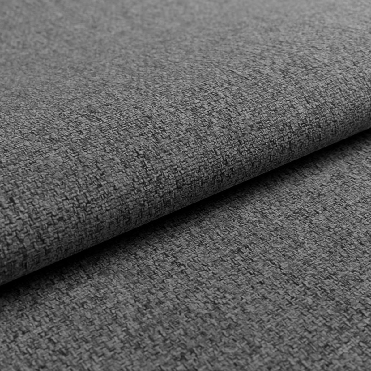 Boxpringbett Mira I Nordic, Lf: 140x200 cm - Alufarben/Graphitfarben, Basics, Textil (140/200cm)