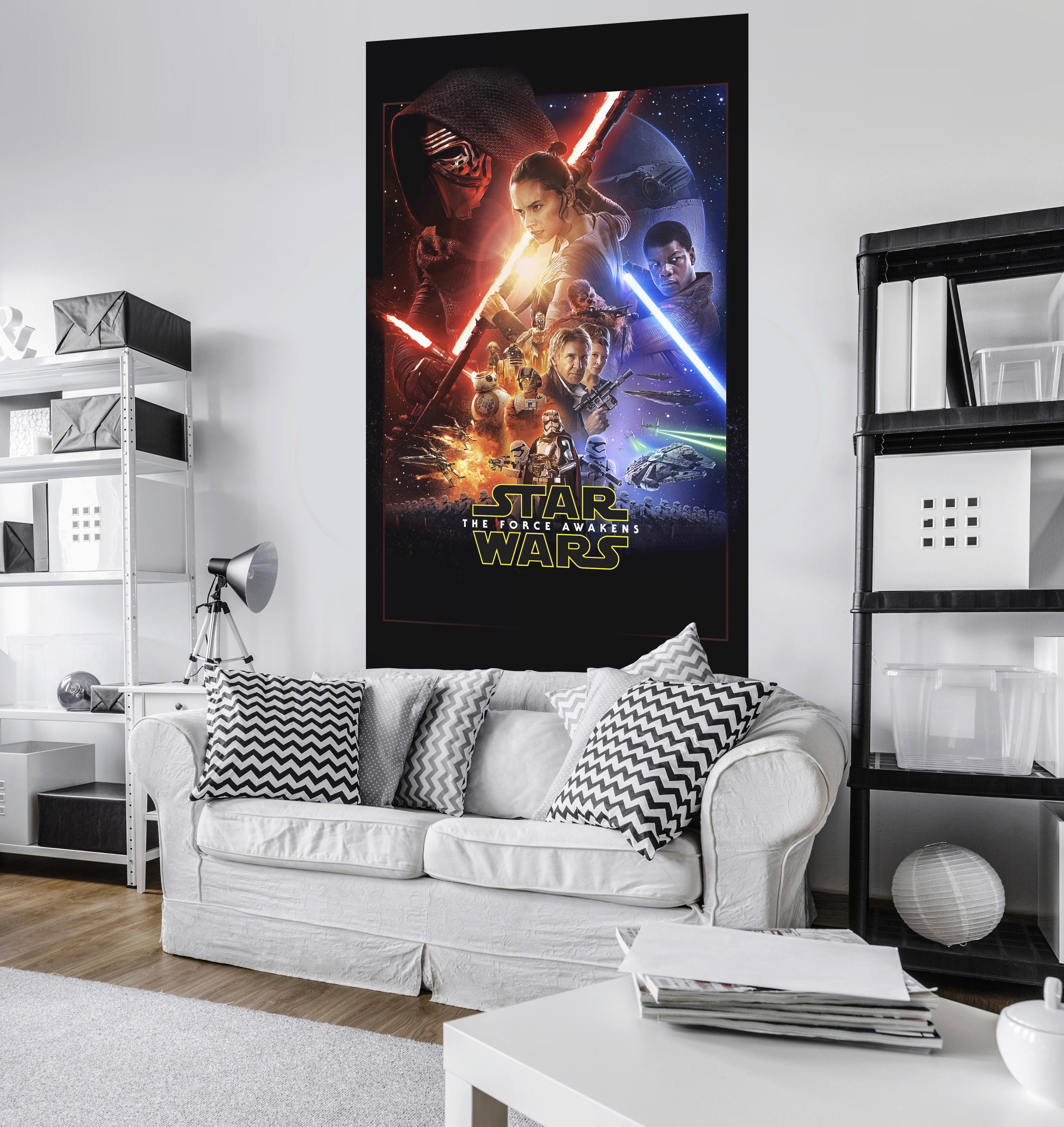 Vliestapete Star Wars Ep7 Official Movie - Multicolor, Basics (120/200cm) - Komar