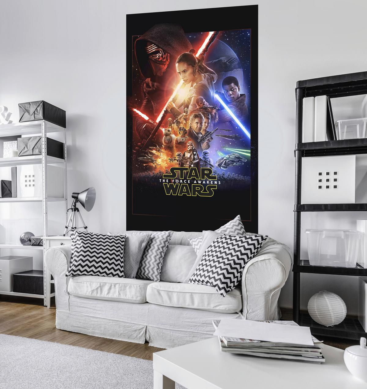 Vliestapete Star Wars Ep7 Official Movie - Multicolor, Basics (120/200cm) - Komar