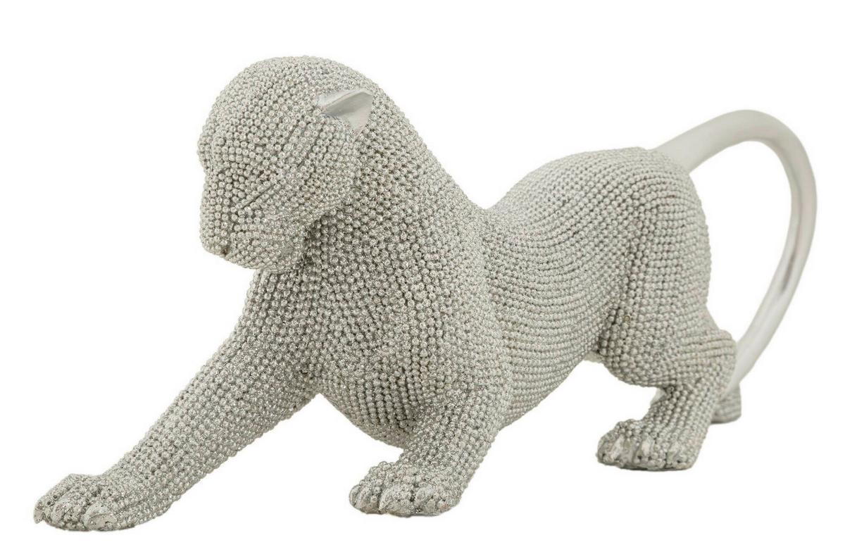 Skulptur Kunststoff, Silver - Basics, Kunststoff (32/11/9cm)