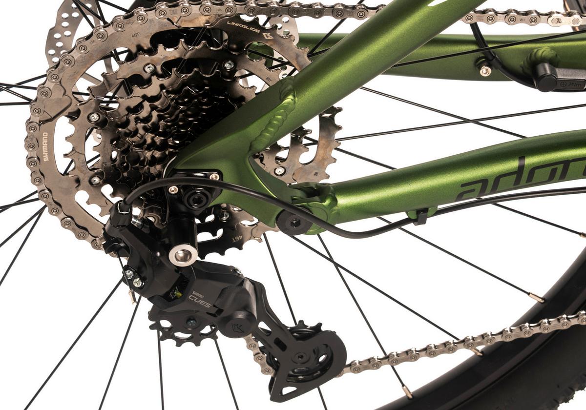 E-mountainbike Fully 29'' Grün Matt - Grün, LIFESTYLE, Metall (180/70/100cm)