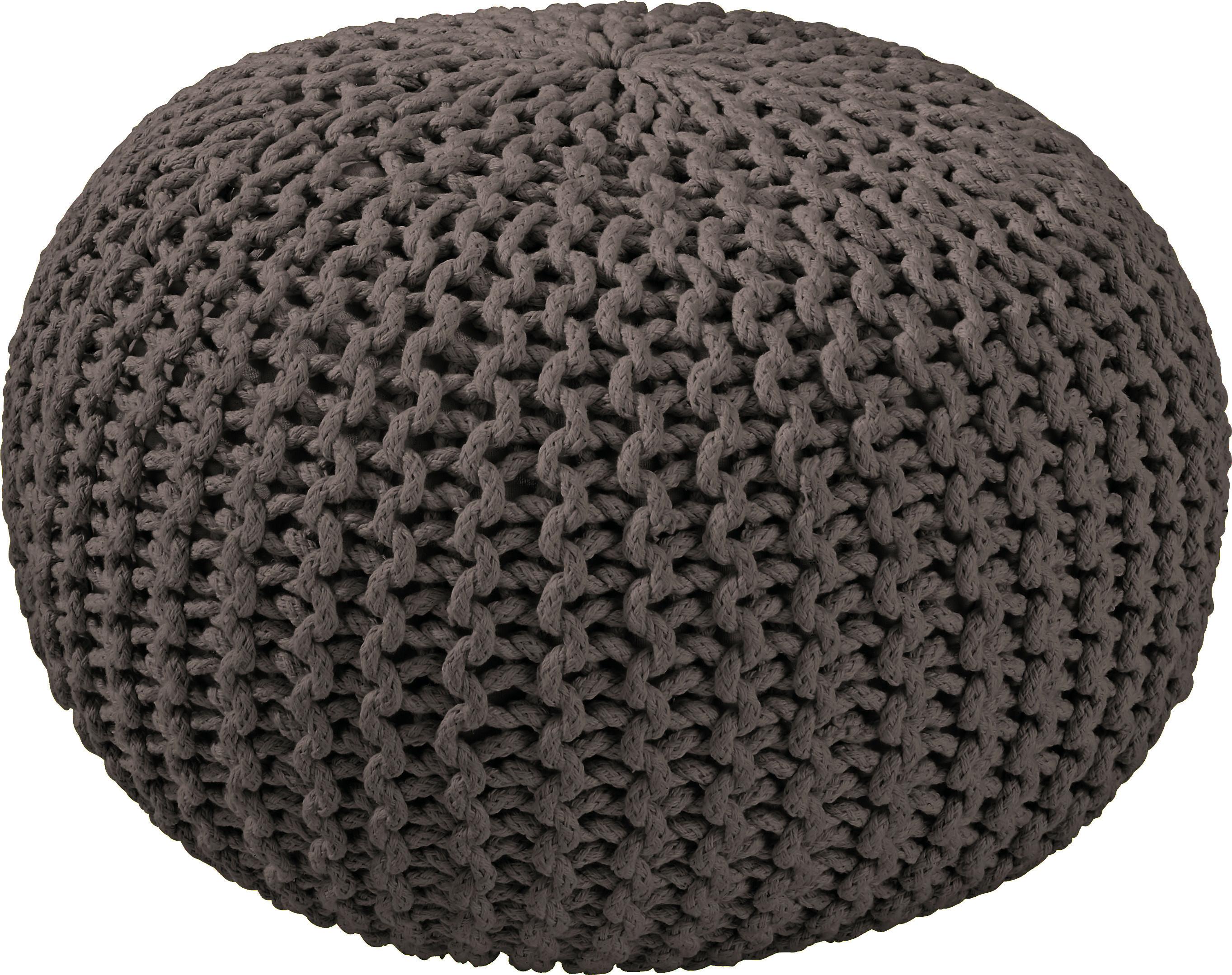 PODSEDÁK Aline, 50x30cm - antracitová, textil (50/30cm) - Premium Living