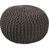 PODSEDÁK Aline, 50x30cm - antracitová, textil (50/30cm) - Premium Living