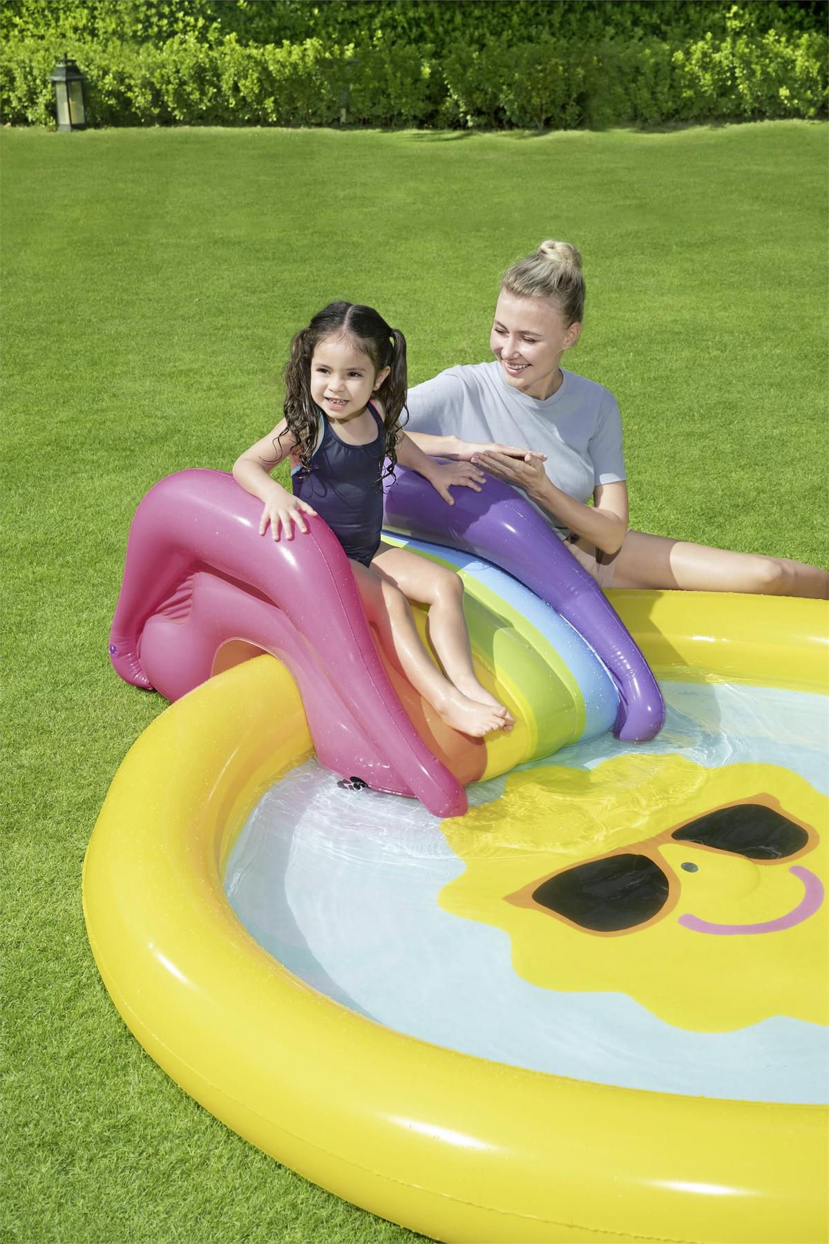 Pancsolómedence Sunnylad Splash - többszínű, Konventionell, műanyag (237/201/104cm) - Bestway