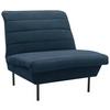 Sessel Looks Ix - Schwarz/Dunkelblau, Design, Textil (92/92/103cm) - LOOKS by W.Joop