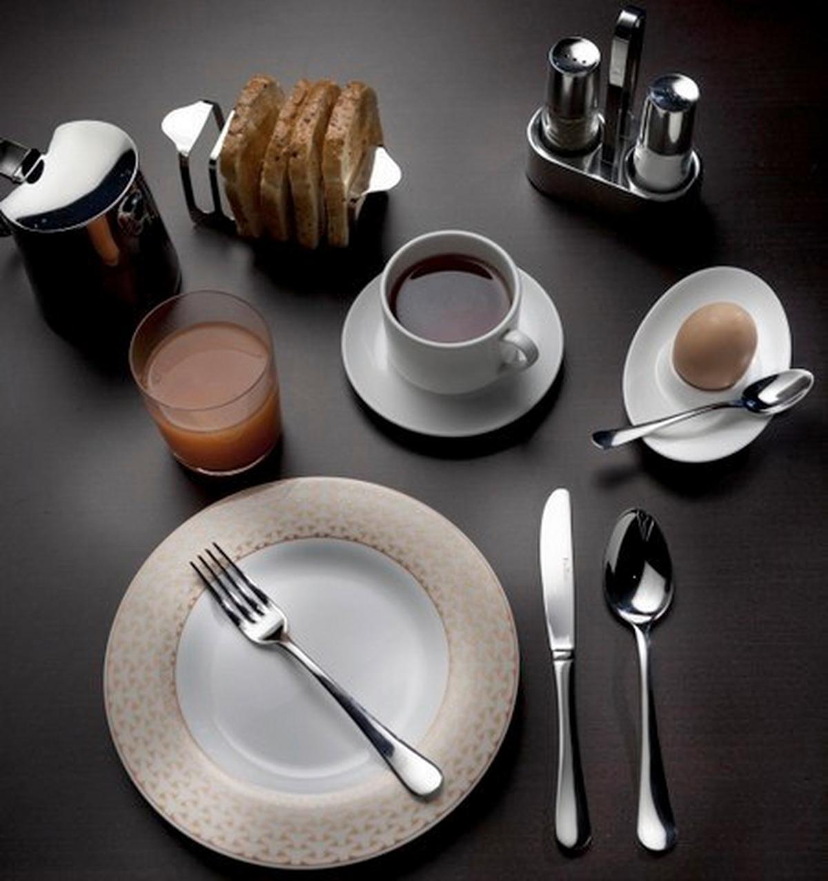 sada príborov STRESA - farba ušľachtilej ocele, Basics, kov (25,5/7/5,3cm) - Pintinox