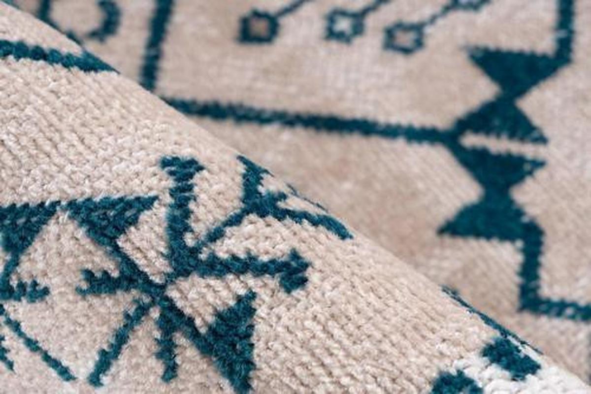 Webteppich Taupe Ariya 80x150 cm - Taupe, Trend, Textil (80/150cm) - Kayoom
