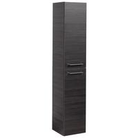 Hängender Hochschrank B.perfekt B: 30 Cm Dunkelbraun - Dunkelbraun, MODERN, Glas/Holzwerkstoff (30/159/32cm) - MID.YOU