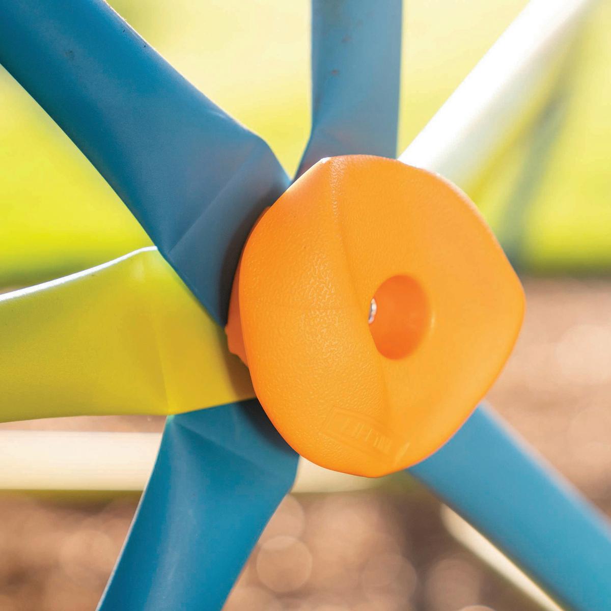 Klettergerüst Klettergerüst_geodome - Hellblau, KONVENTIONELL, Kunststoff (238/223cm)