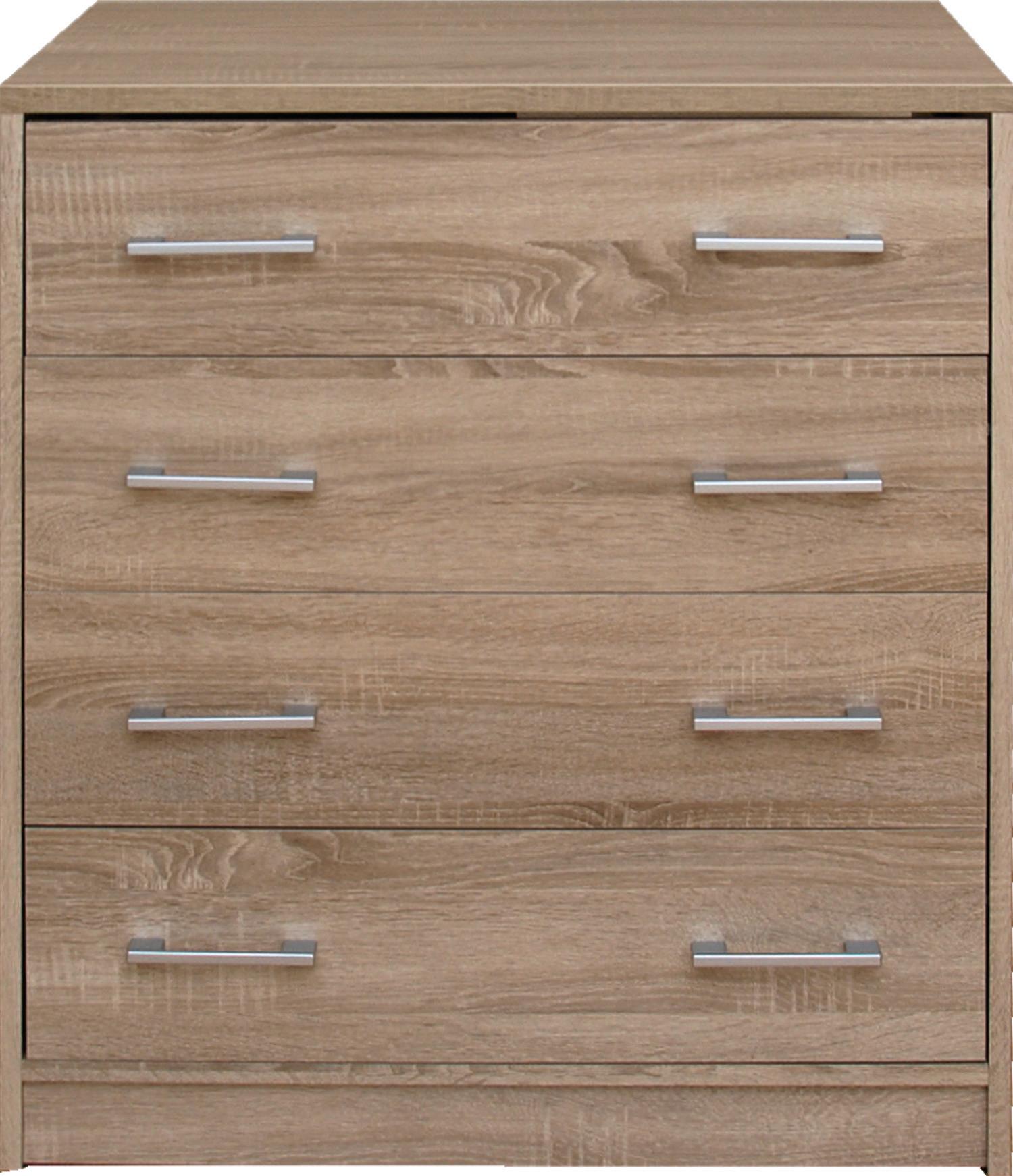 Komoda Zora - Moderný, kompozitné drevo/plast (75/85/50cm)