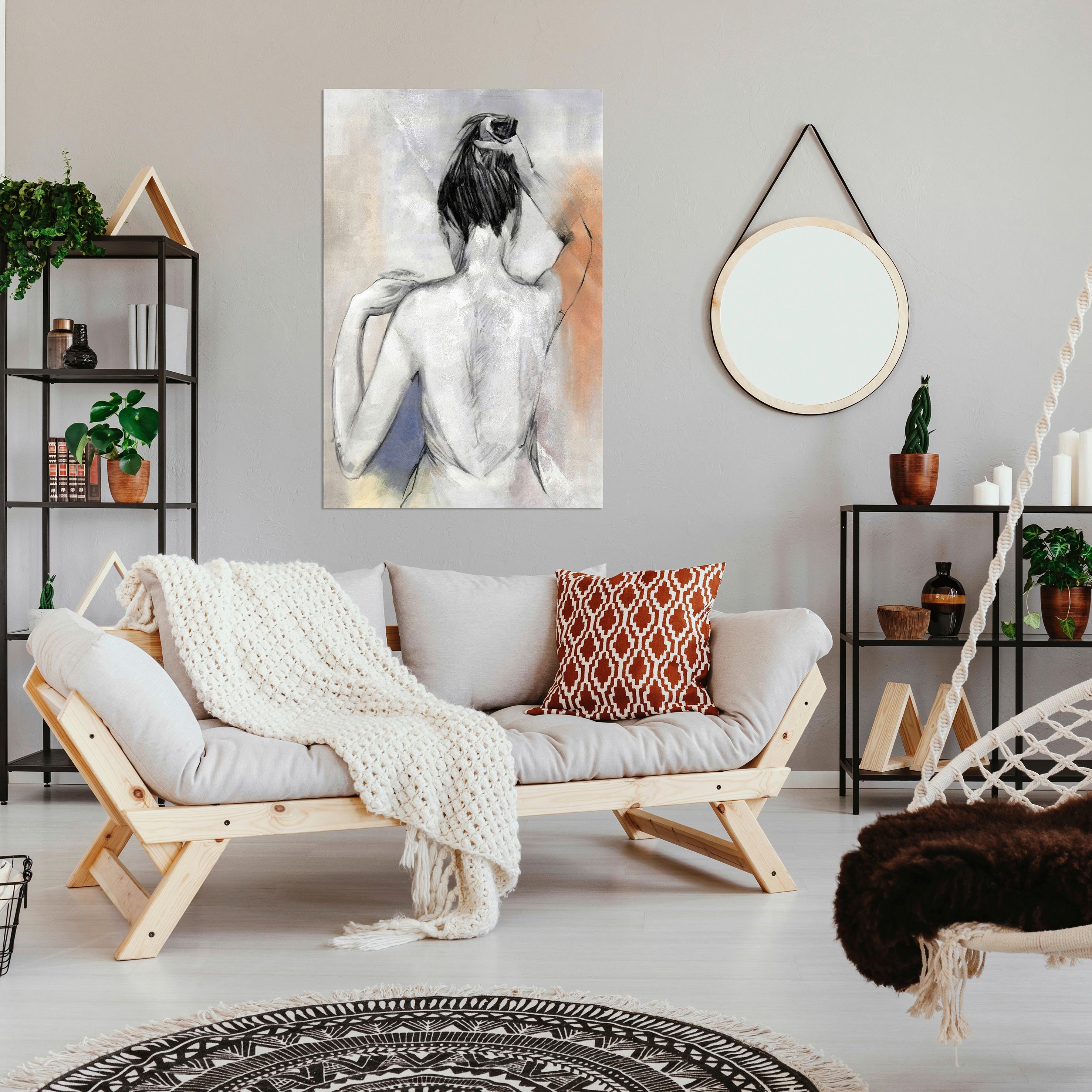 obraz na plátne ACRYL - viacfarebná, Konventionell, drevo/textil (80/120/3,5cm) - Premium Living