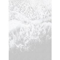 Fototapete Ocean Surface - Weiß/Grau, Trend (200/280cm)