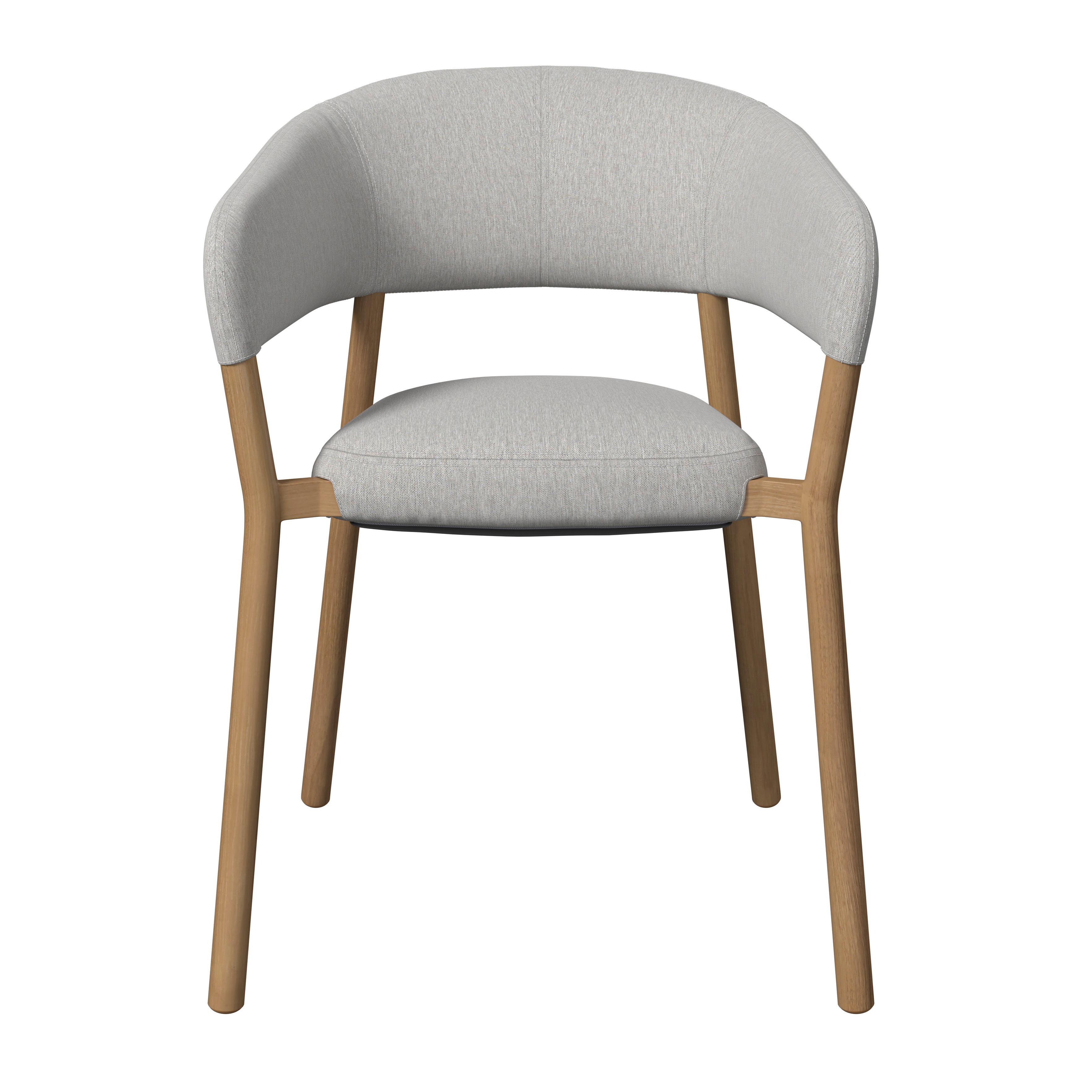 Gartensessel Jasmin - Gelb/Hellgrau, MODERN, Textil/Metall (61/56/78cm) - Beldano