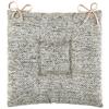 Sitzkissen Alena - Grau, MODERN, Textil (40/40/4cm) - Luca Bessoni