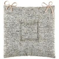 Sitzkissen Alena - Grau, MODERN, Textil (40/40/4cm) - Luca Bessoni
