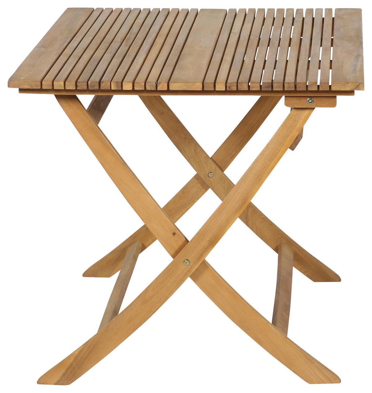 Gartengarnitur 5-Tlg. Falun Echtholz Akazie - Akaziefarben, KONVENTIONELL, Holz - Siena Garden