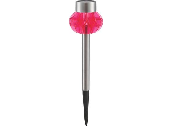 Solarleuchte Dora - Pink/Orange, KONVENTIONELL, Kunststoff/Metall (9/9/35cm) Solarleuchte Dora - Pink/Orange, KONVENTIONELL, Kunststoff/Metall (9/9/35cm)