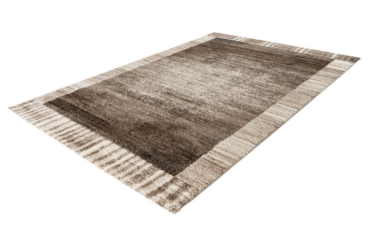 Hochflorteppich My Canyon 970 - Taupe, Basics, Textil (80/150cm) - Obsession