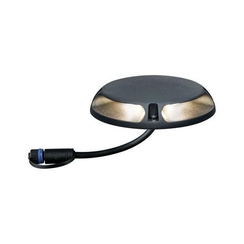 Wegeleuchte Plug&shine 6w Aluminium - Anthrazit, Design, Metall (16/3,2cm) - Paulmann