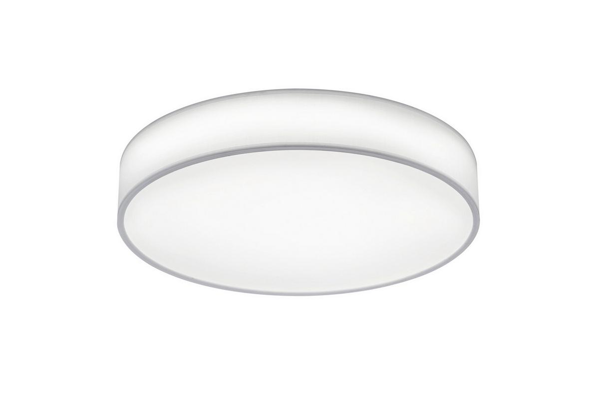 LED-Deckenleuchte 621914001 Lugano - Weiß, Basics, Textil (60/10cm) - Trio Leuchten