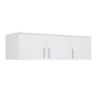 NADSTAVEC NA SKRIŇU LASSE 3T - sivá/biela, Konventionell, drevo/plast (135/40/55cm)