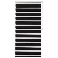 DUÁLNÍ ROLETA Thomas in Schwarz ca. 80x160cm - černá, textil/plast (80/160cm) - Premium Living