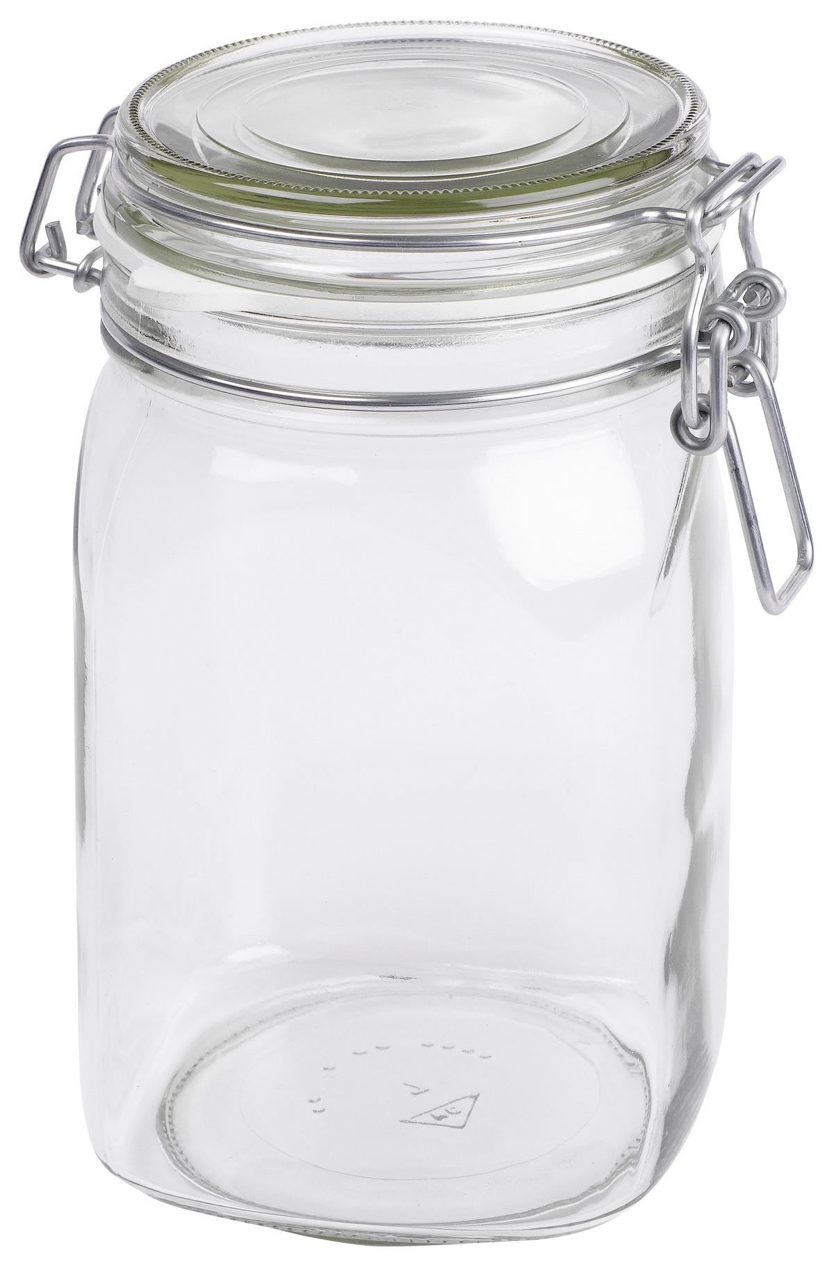 Einmachgläser 6er-set Gothika Versch. Größen, Auslaufsicher - Transparent, Basics, Glas - Mäser