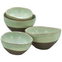 Schale 19669 Bas. Bio Salbei, Bowl - Salbeigrün, Trend, Keramik - Creatable