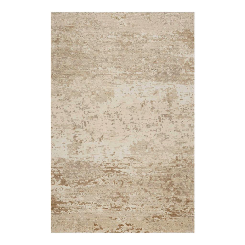 Flachwebteppich Beige 50x80 cm