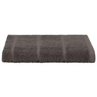 Handtuch Liliane Baumwolle 420 g/M2 Dunkelgrau 50x100 cm - Dunkelgrau, KONVENTIONELL, Textil (50/100cm) - Ondega