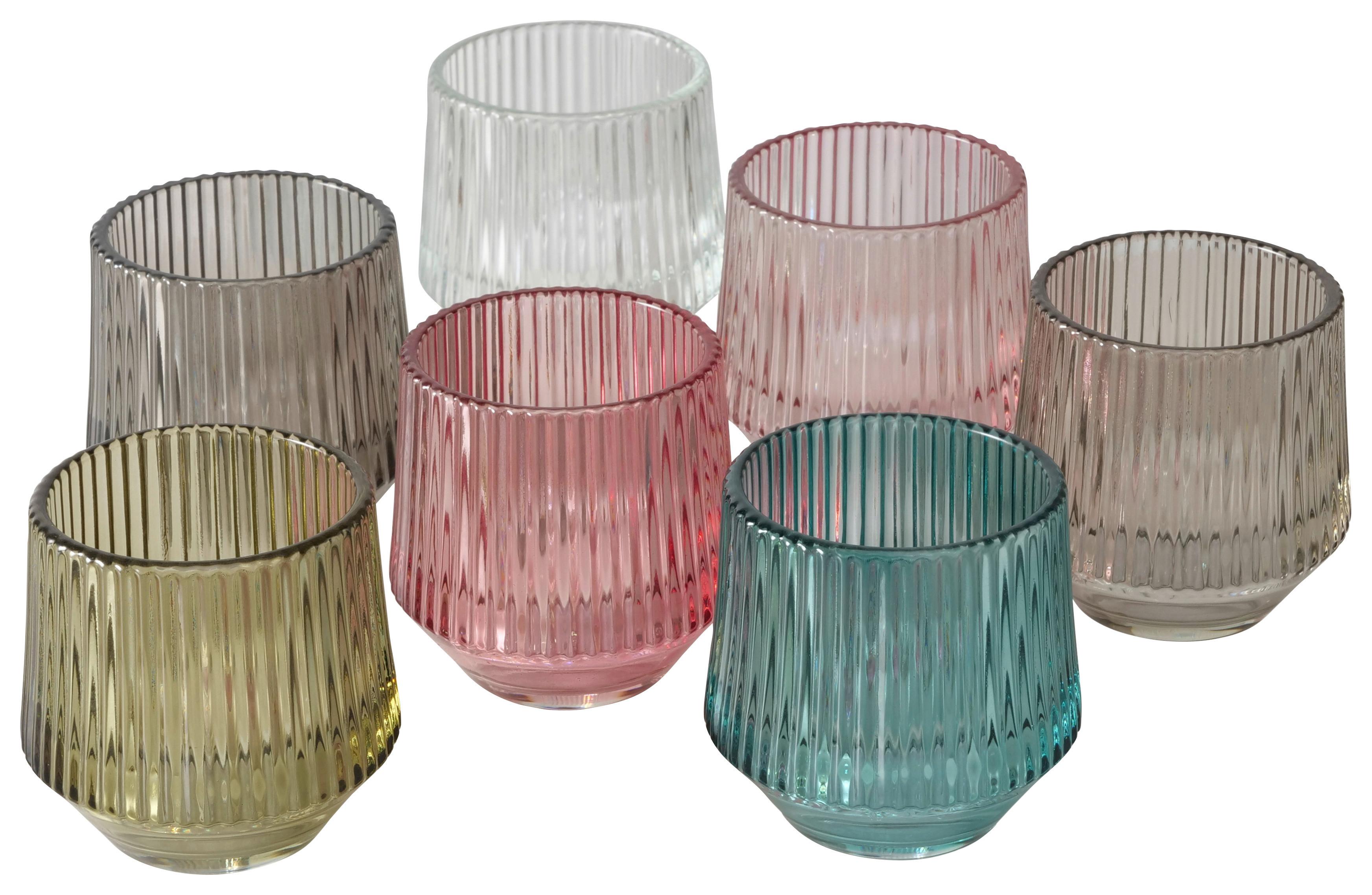 Sklenený svietnik Tiago, V: 8cm - Basics, sklo (8/8cm) - Modern Living