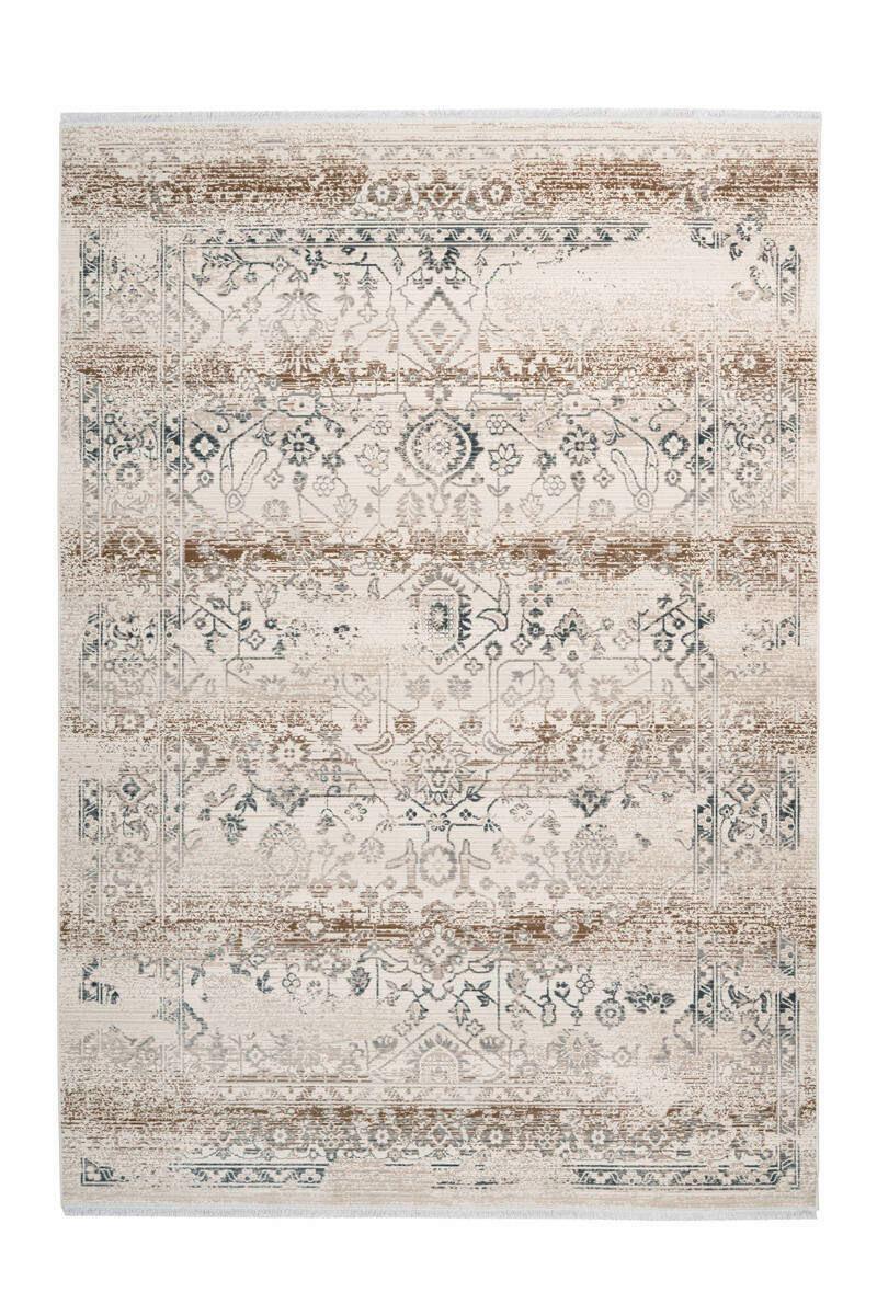 Webteppich Beige Anouk 120x170 cm - Beige, Design, Textil (120/170cm) - Kayoom