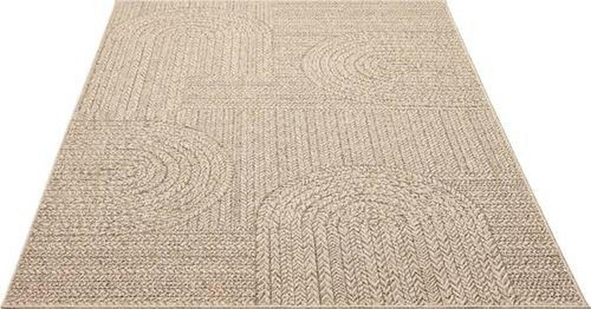 Outdoor-Teppich Kenzy Natur 240x340 cm, In- & Outdoor - Naturfarben, KONVENTIONELL, Textil (240/340cm)