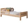 Bett Bennet Naturfarben Inkl. Matratze, Rollrost, 90x200 Cm - Naturfarben, MODERN, Holz/Textil (90/200cm) - MID.YOU