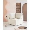 Sofaelement Lulu Beige B: 91cm - Beige/Schwarz, Design, Textil (91/94/91cm) - MID.YOU