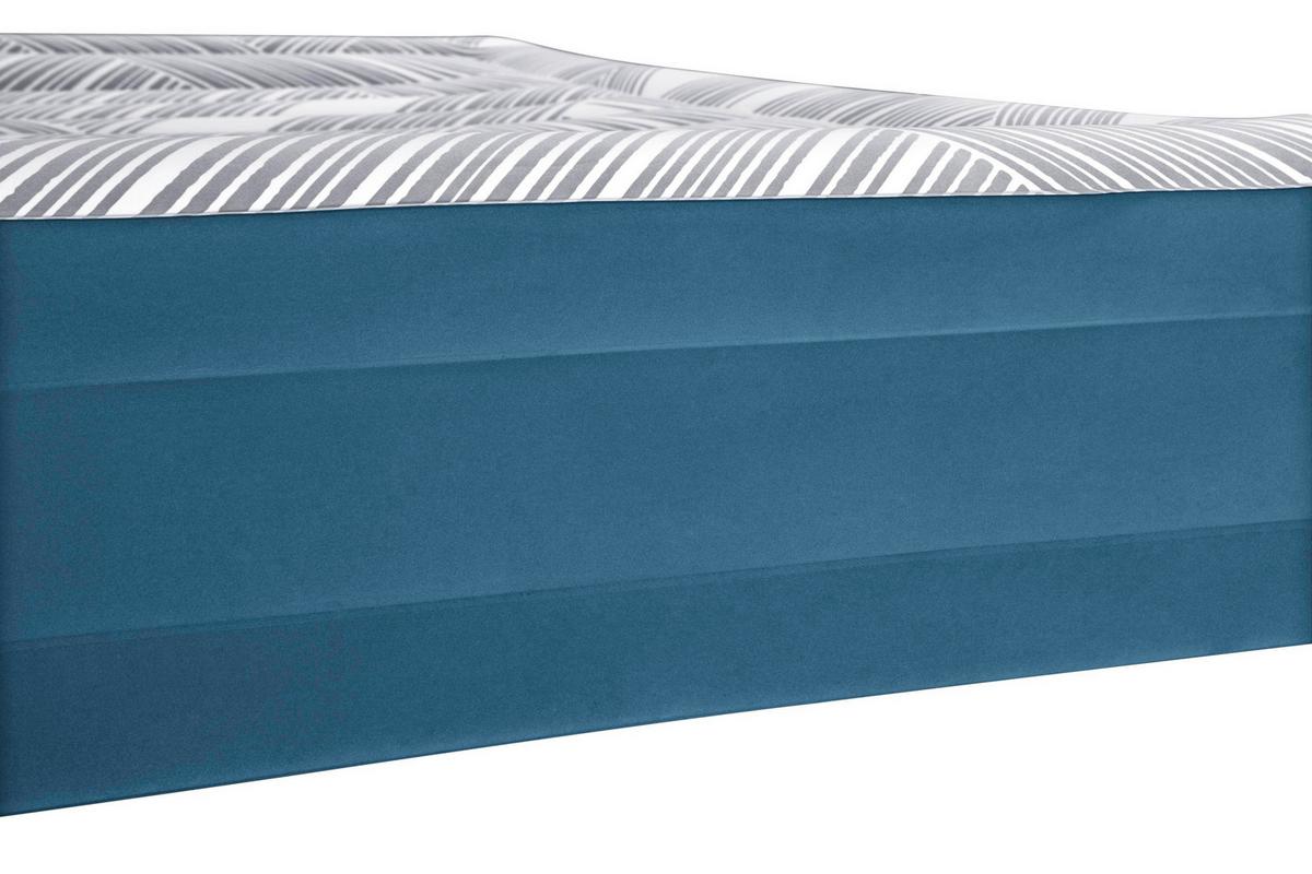 Luftbett Dominik 203x152x36 Cm Bis 300kg, Inkl. Pumpe - Dunkelblau/Grau, KONVENTIONELL, Kunststoff/Metall (203/152/36cm) - Bestway