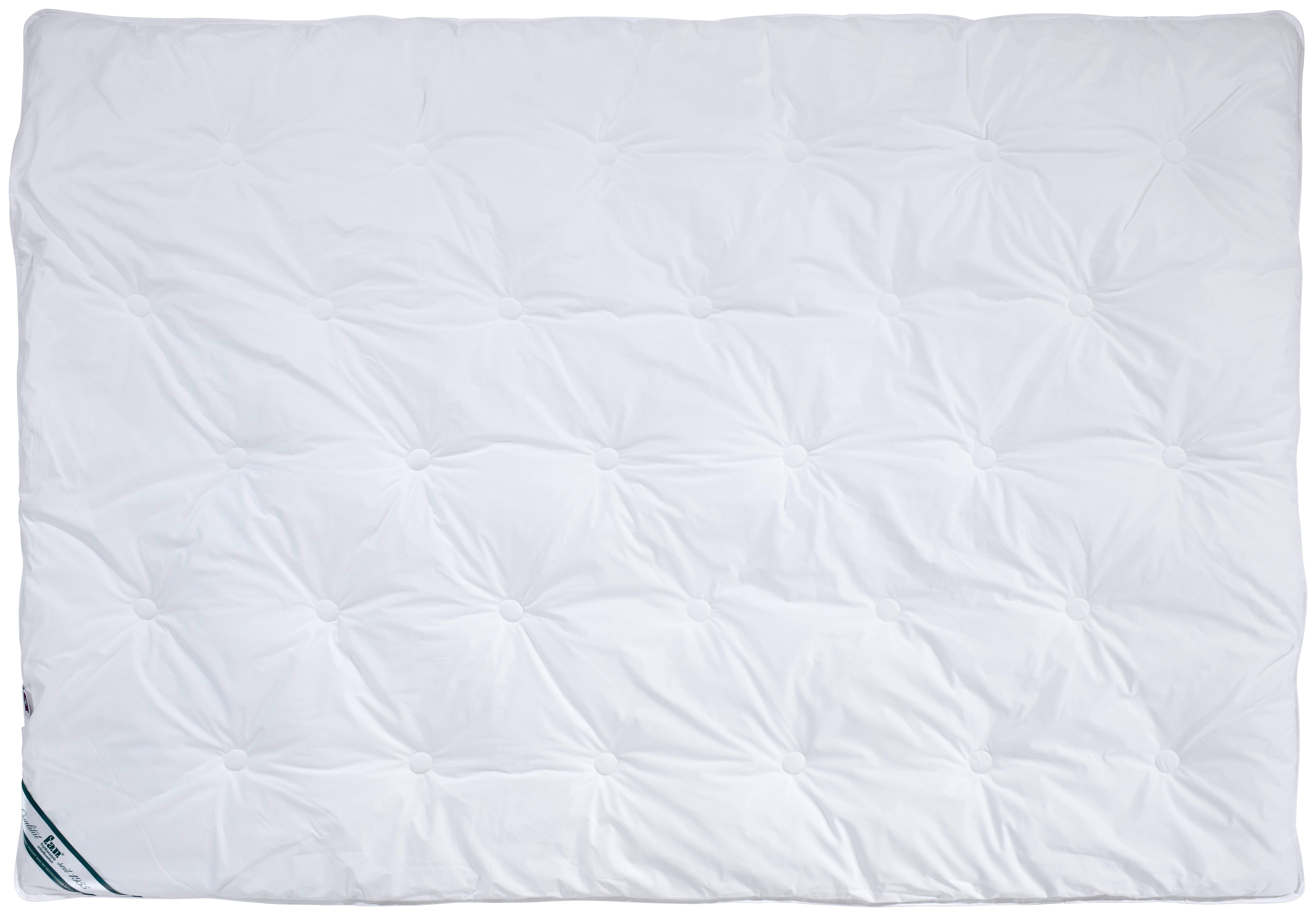 Leichtdecke First Class 2 Polyester 200x140 cm - Weiß, MODERN, Textil (140/200cm) - FAN