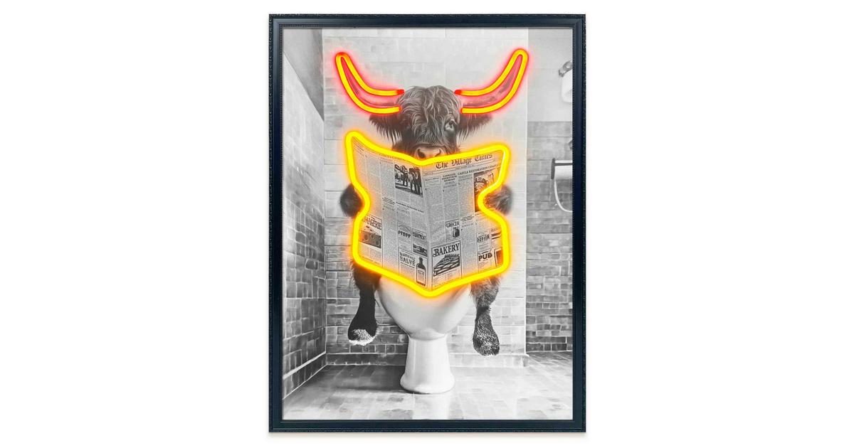 Bild NEON HIGHLANDER TOILET » online kaufen